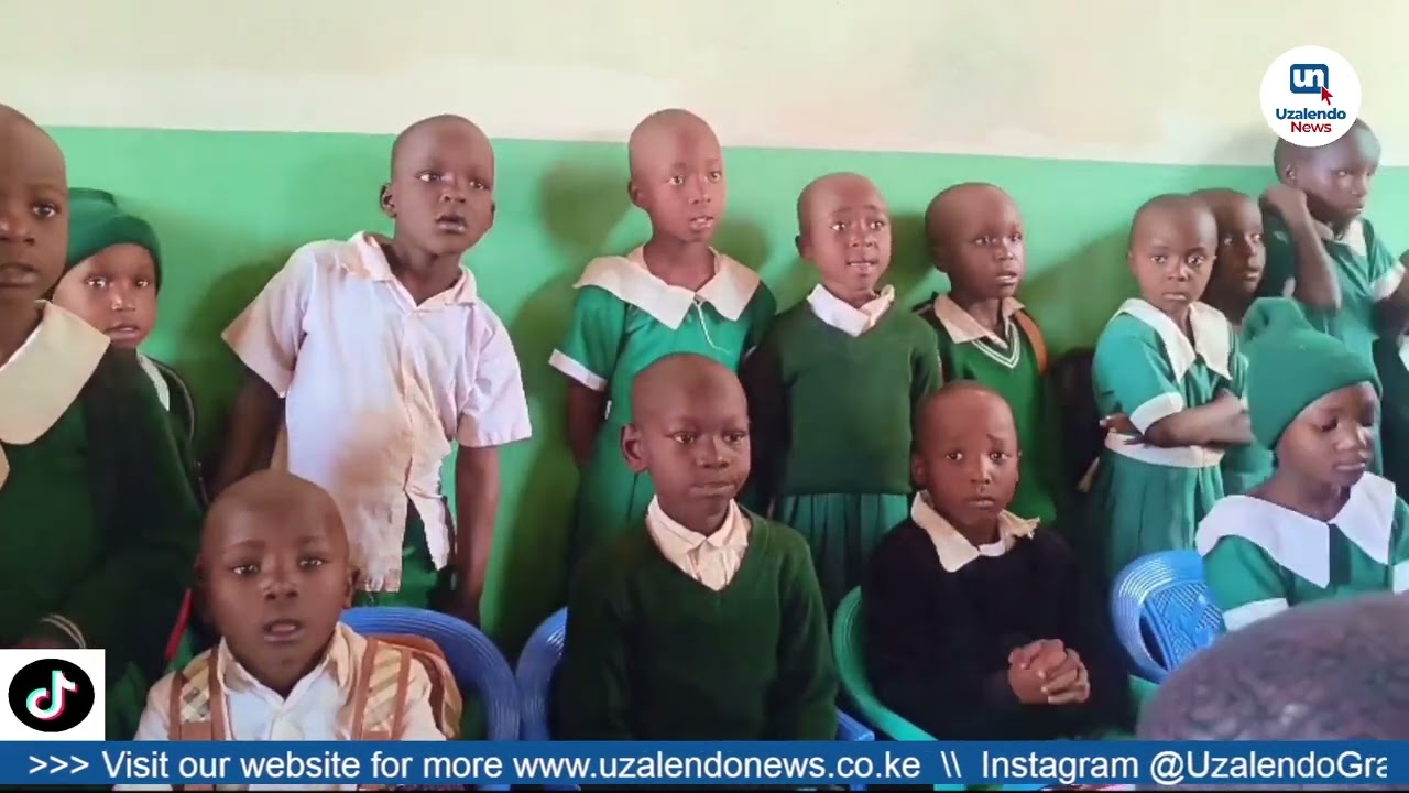 Governor Natembeya commissions modern ECDE classroom at Masaba Primary School