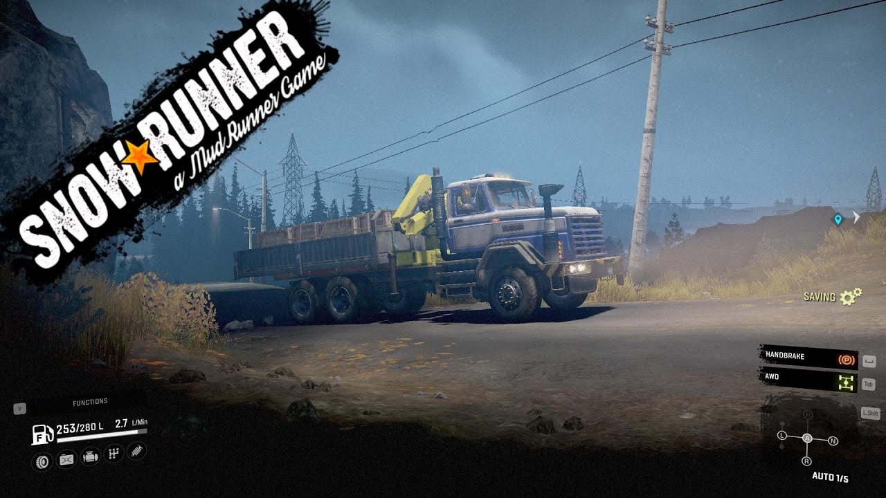 SnowRunner Contest 2 Food Delivery Gold Michigan Black River