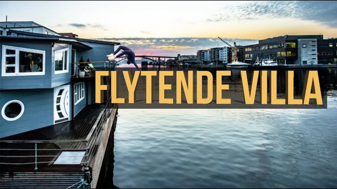 Flytende luksushjem i Bergen