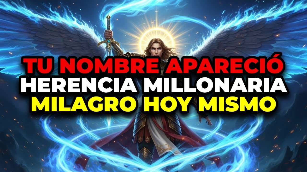 🔴 EL ARCÁNGEL MIGUEL REVELA TU HERENCIA: UNA CARTA SECRETA CON TU NOMBRE LLEGÓ HOY MISMO