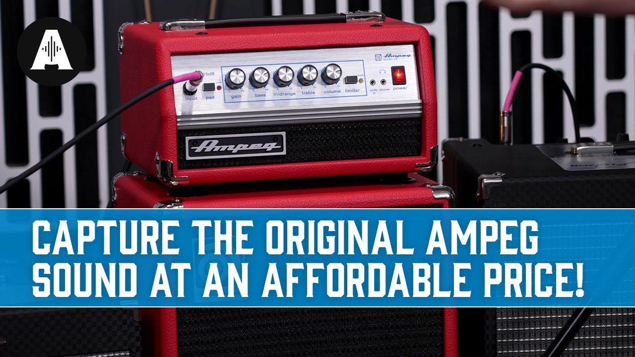 New Affordable Ampeg Rocket Bass Combos & Limited Edition Micro Stacks