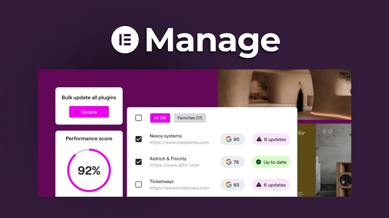 Компания Elementor только что выпустила инструмент для обзора управления сайтом!