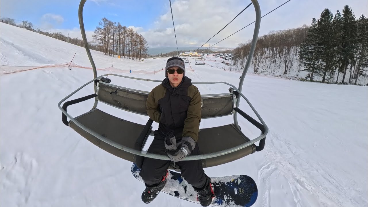 Snow Cruise ONZE Day to Night snowboarding 🏂 in Otaru
