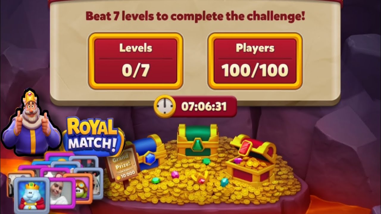 Royal Match Game Play  Level 131 - 141 and Challenge Free Coins 🪙
