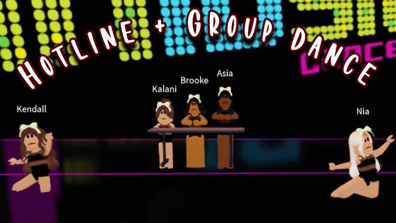 ROBLOX “Hotline” DANCE MOMS | Juniors group dance!