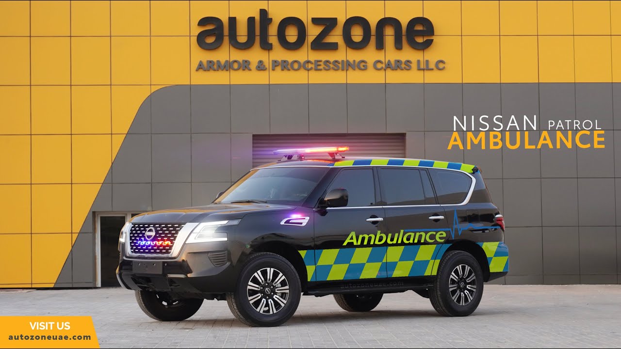Nissan Patrol 4x4 Ambulance - autozoneuae | Dubai