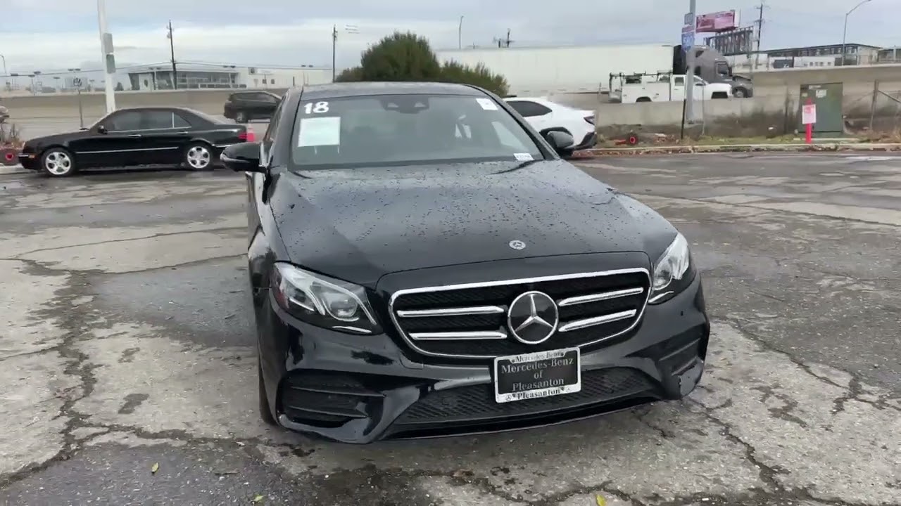 2018 Mercedes-Benz E-Class E 400 4D Sedan 4MATIC® Pleasanton, Livermore, Fremont, Hayward, San...
