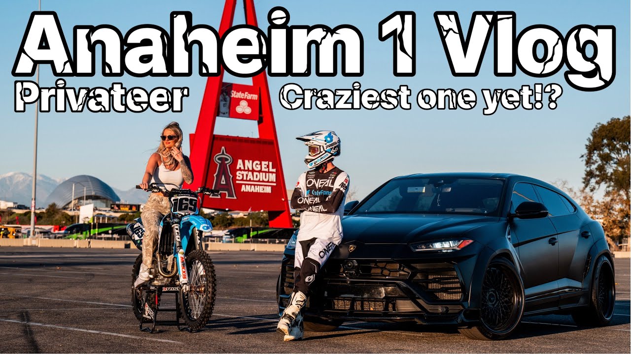Anaheim 1 SX Vlog!! VERY behind the scenes!? Craziest VLOG yet!?