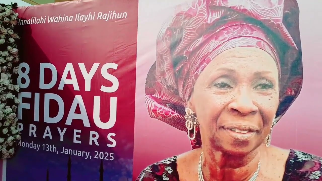 Watch Princess Kadijat Abike Adebisi Edionseri ( Cash Madam) 8 Days Fidau In Abeokuta