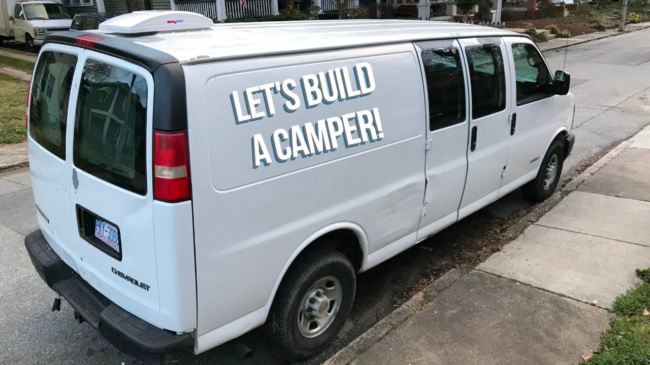 Chevrolet Express Camper Van - Introduction and Ceiling Build