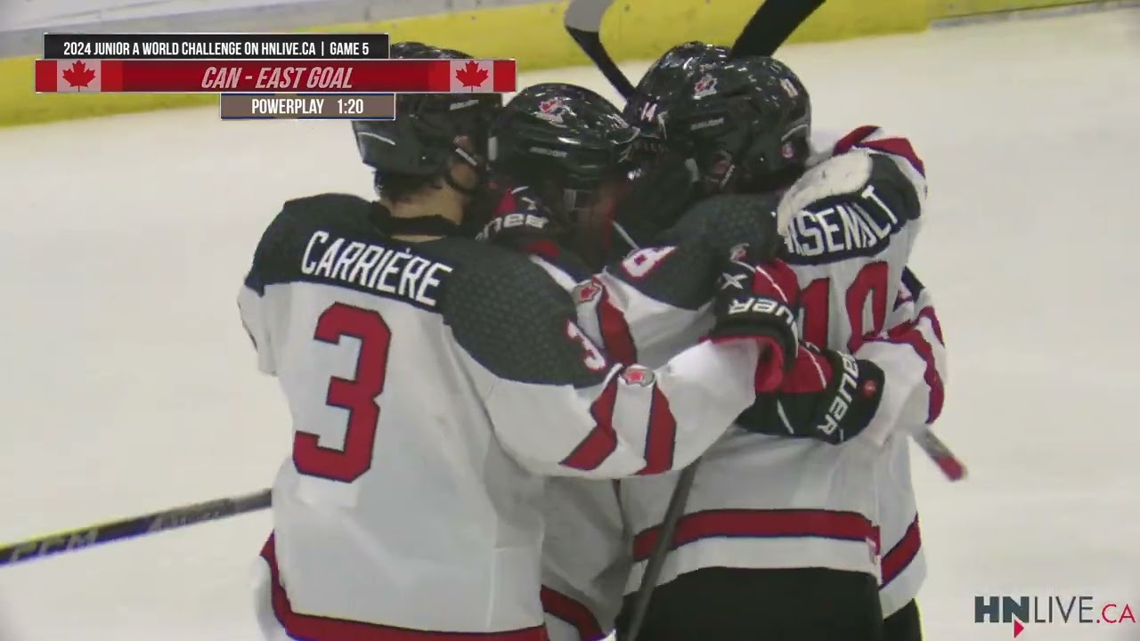 2024 Junior A World Challenge - Sweden vs Canada East, Day 3
