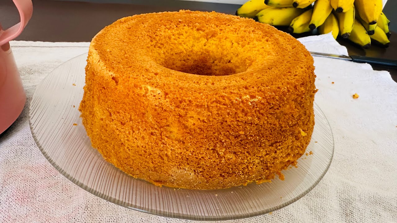 Bolo de milho SEM TRIGO SEM LEITE 