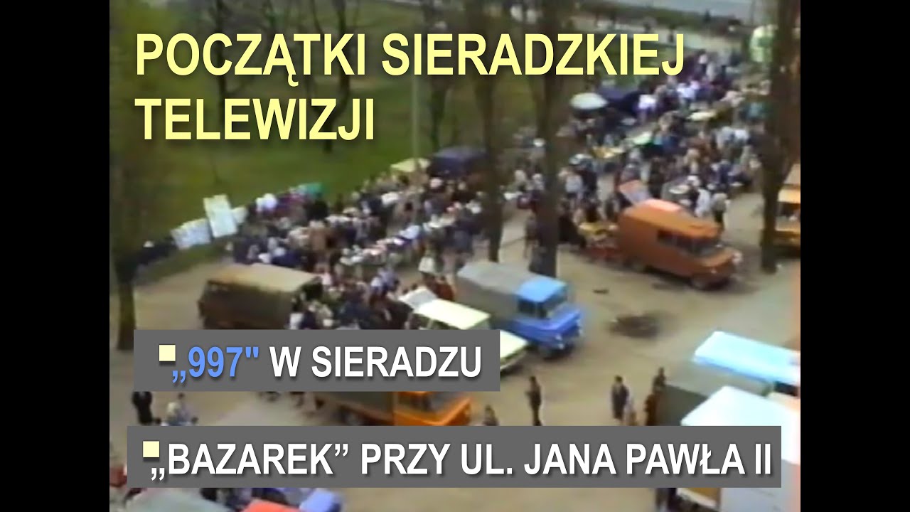 Początki sieradzkiej TVO (1990). Audycja nr 3 - nagrania do programu 