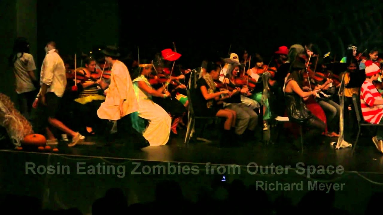 Rosin Eating Zombies From Outer Space  - Combined Sinfonia and Concert