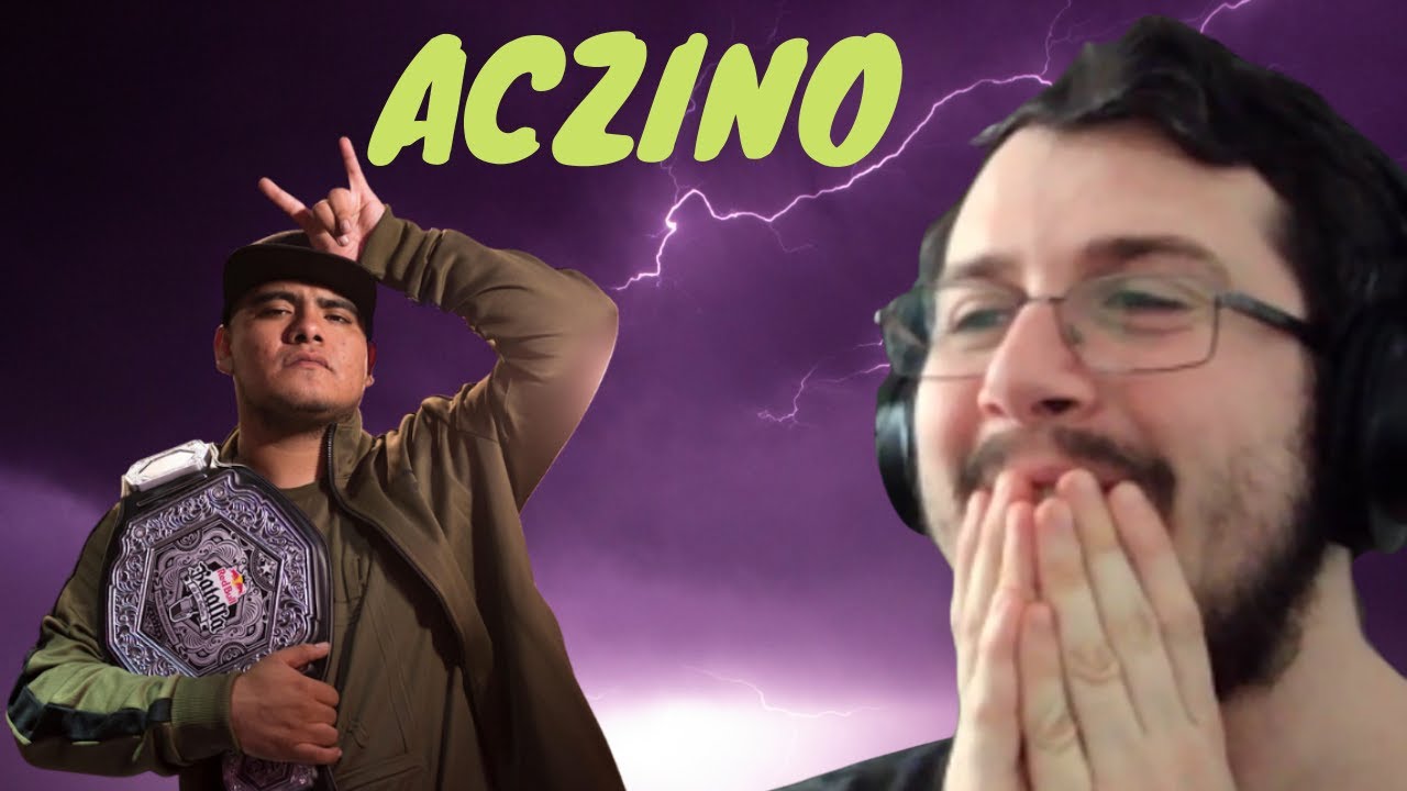 Italiano reacciona a ACZINO La reaccion mas loca