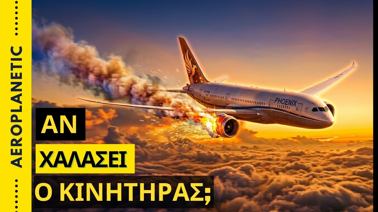 ✈ Αεροπλάνο με βλάβη κινητήρα: Τι θα γινει αν χαλάσει η μία μηχανή του αεροπλάνου; ✈