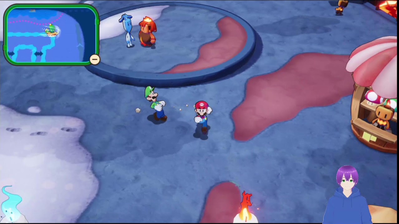 だらっとのんびりマリルイブラップのんびりやってくほぼ雑枠＃１０【マリオ＆ルイージRPG ブラザーシップ！】