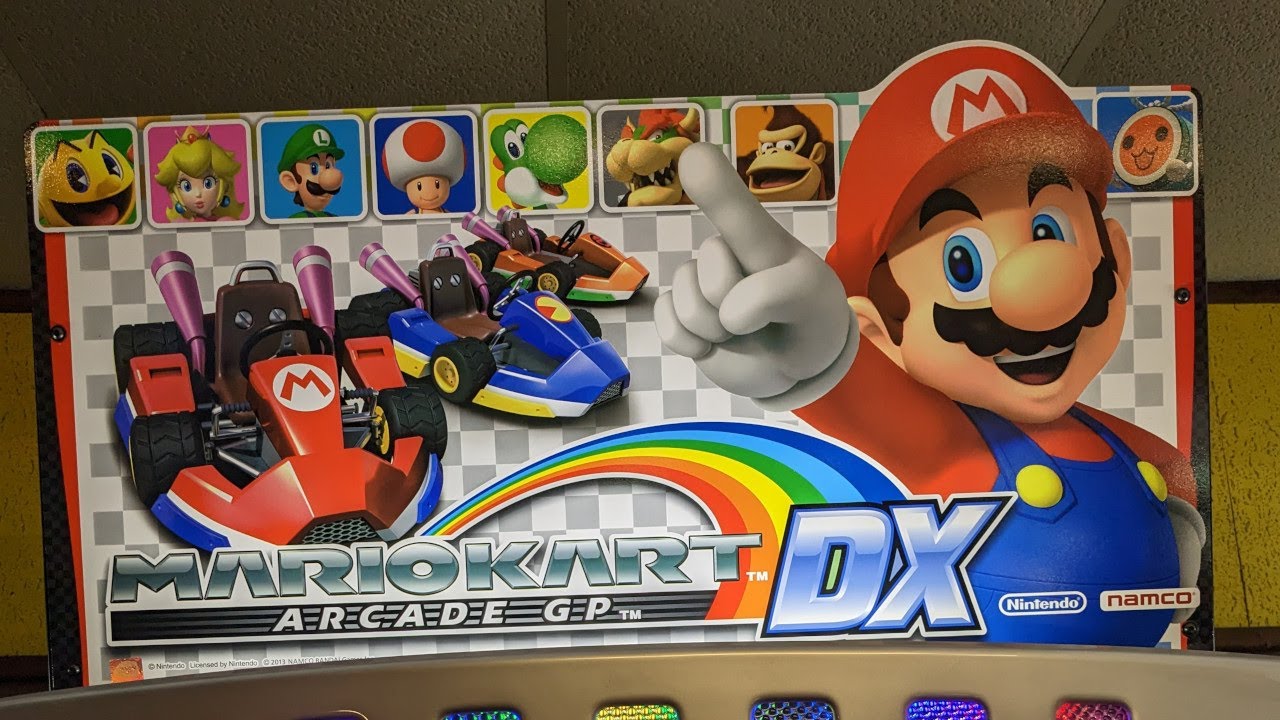 Mario Kart Arcade GP DX - Coop Real Arcade - Funspot NH