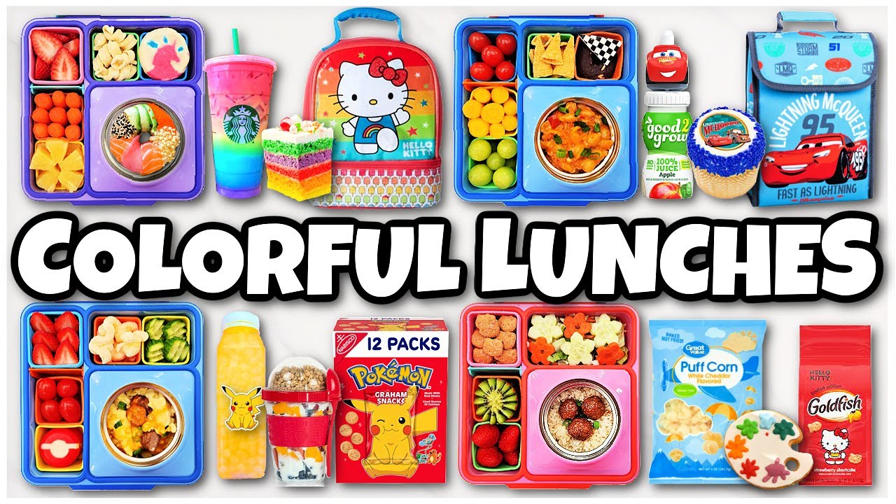 HOT LUNCHES & Colorful RAINBOW Food + EPCOT Festival of the Arts 2024!