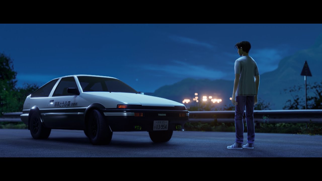Initial D First Stage [BLENDER CINEMATIC]