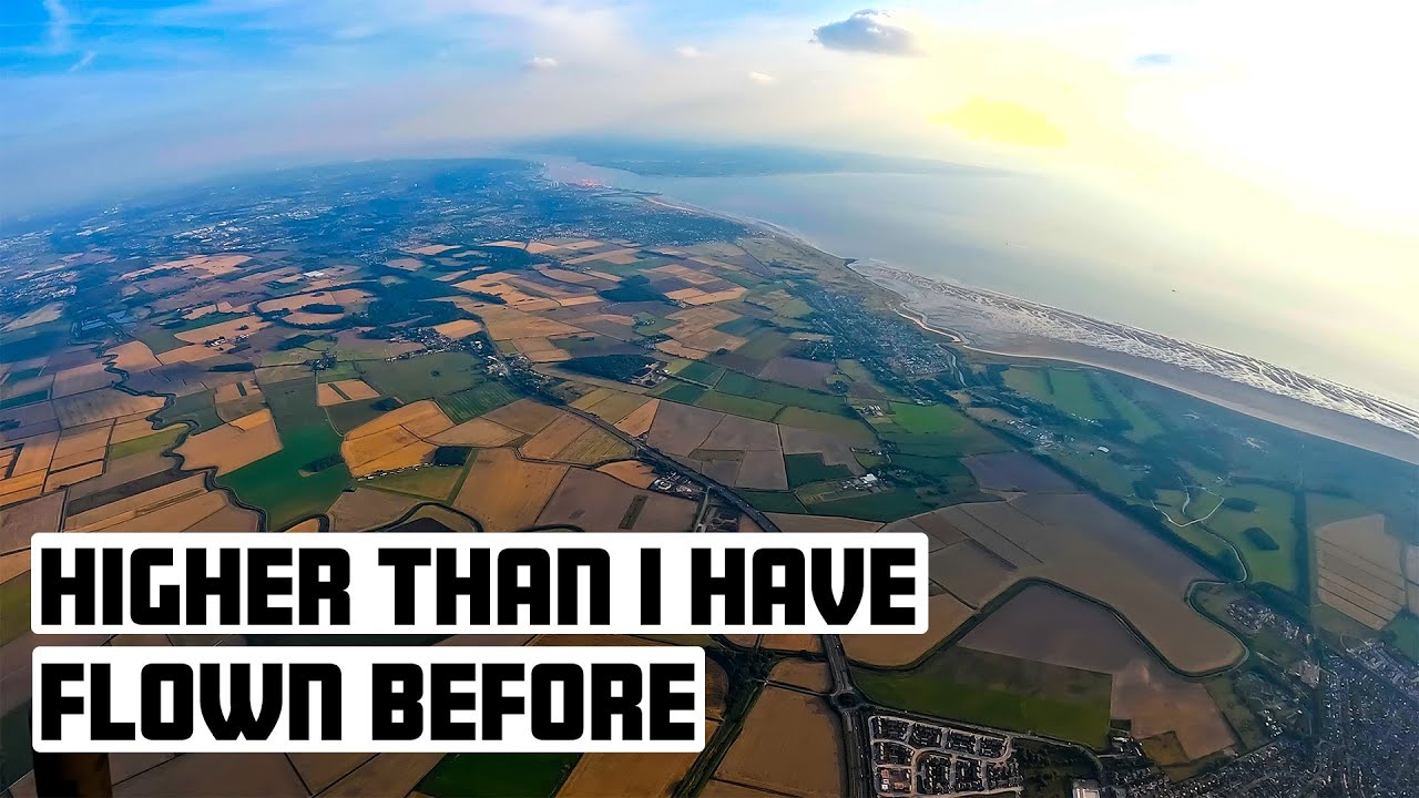 Test Flight to 10,000 feet by Paramotor