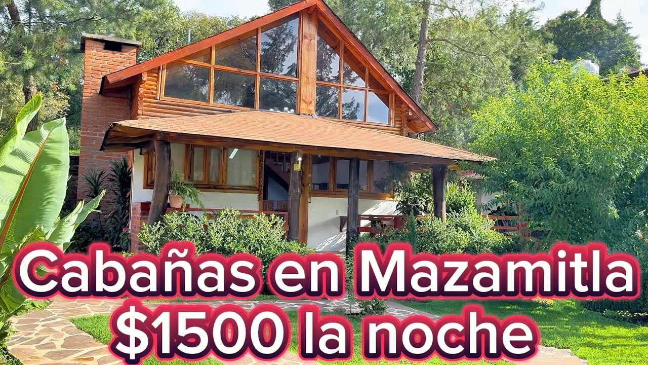 Cabañas en Mazamitla las mas Económicas y con la mejor ubicación en el pueblo #mazamitla #cabañas