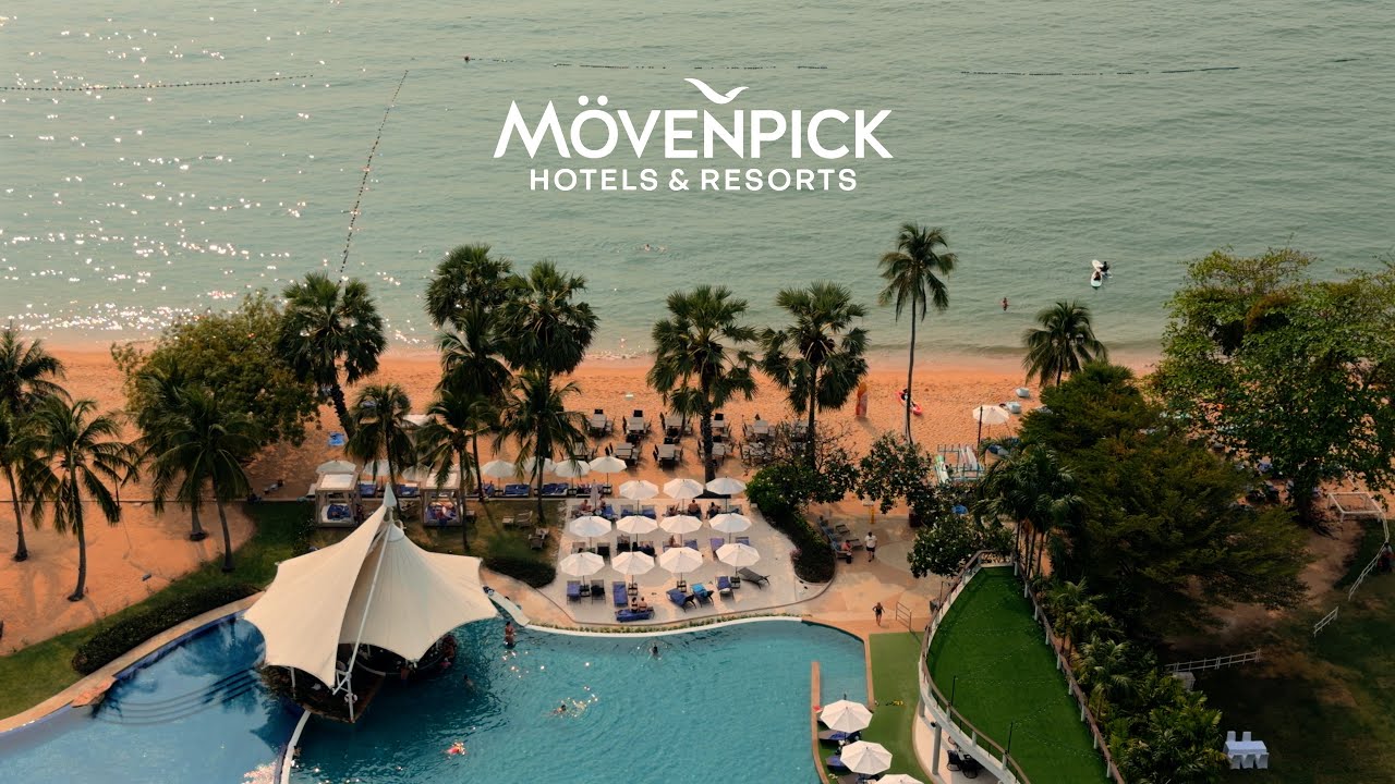 모벤픽 파타야 좀티엔 비치 리조트 Mövenpick Pattaya Jomtien Beach Resort | Oceanfront 5-Star Resort Tour