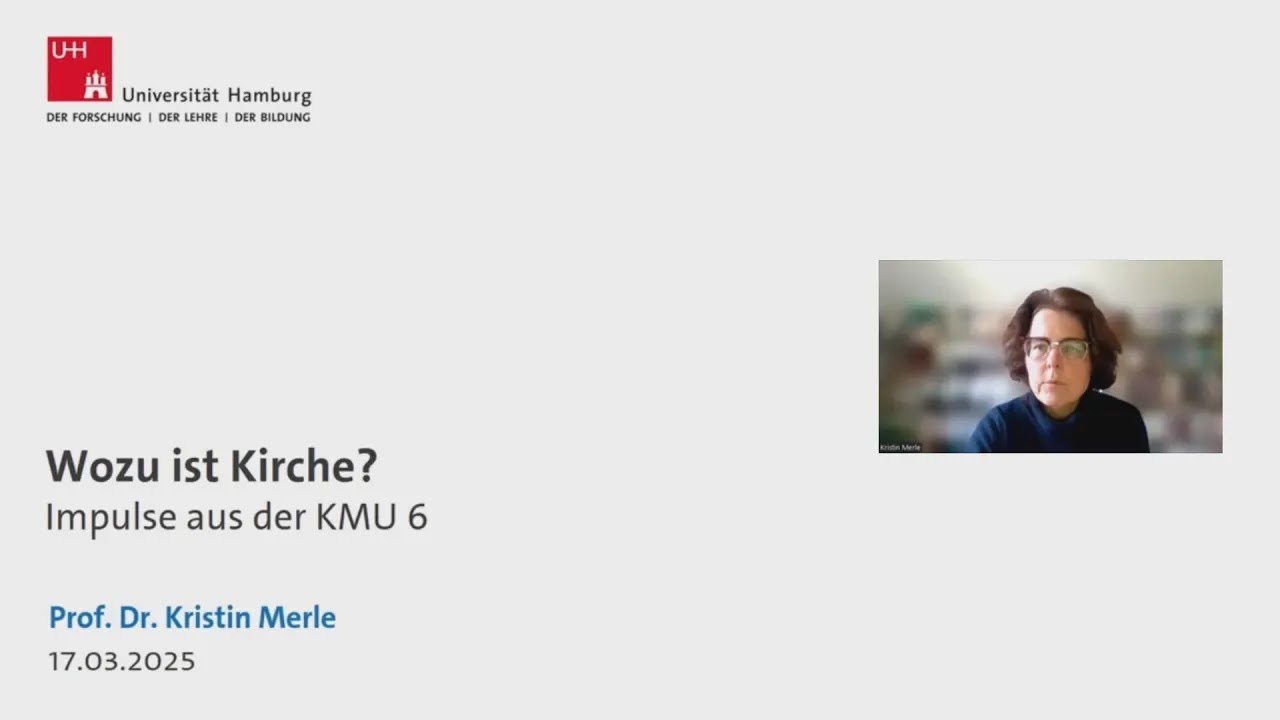 Kristin Merle: Perspektiven der Kirchenmitgliedschaftsuntersuchung (KMU VI)