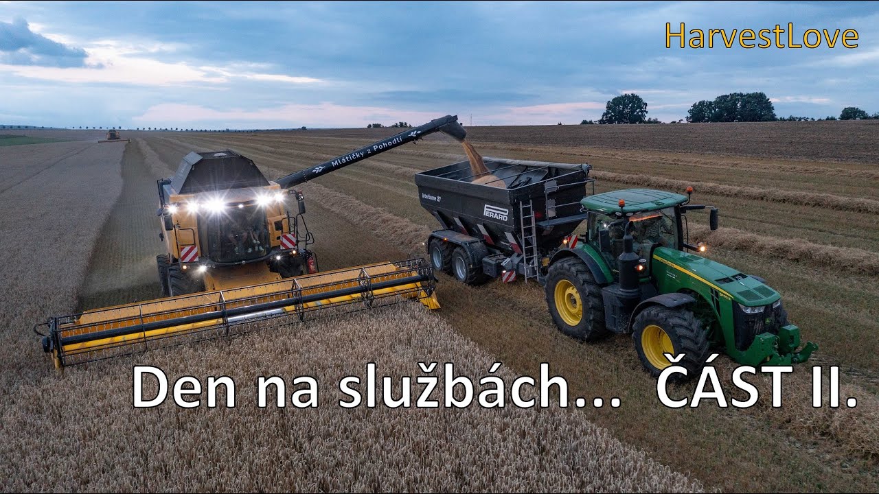 Den na sklizňových službách, část II. - SkliznoveSluzby.cz & Harvest Brothers