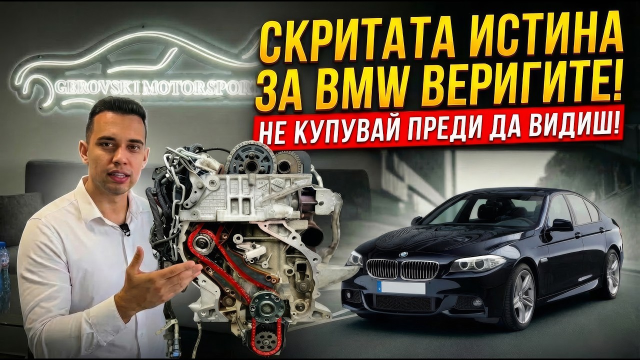 ТАЙНИТЕ ЗА ВЕРИГИТЕ НА BMW!!! N47, N57, B47, B57