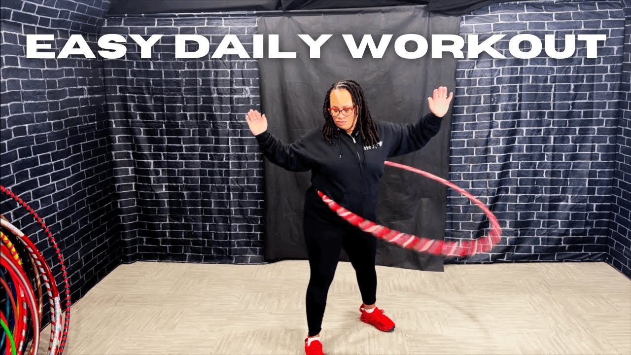 Easy Hula Hoop Workout to Burn Fat