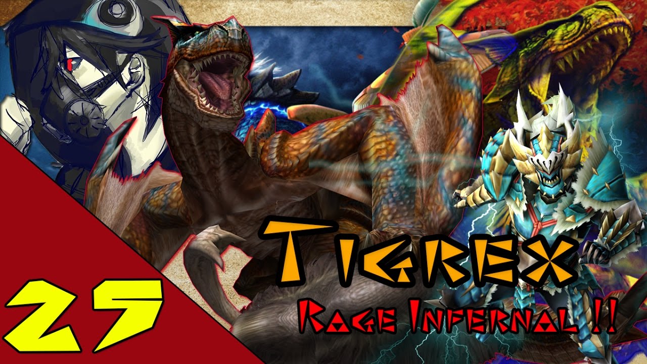 Monster Hunter Portable 3rd # 25 Tigrex Endemoniado e Dicas !! #SONOZzZZ