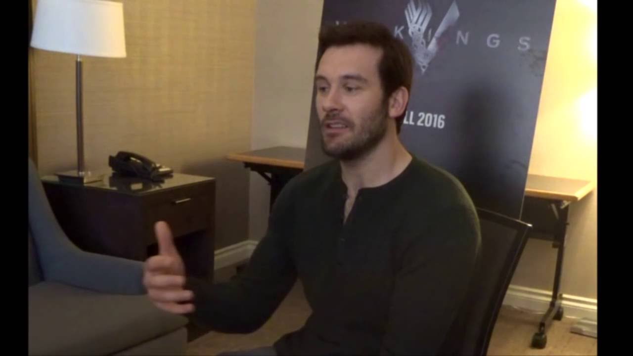 Clive Standen (Rollo Lothbrok in Vikings) Interview at Fan Expo Canada 2016