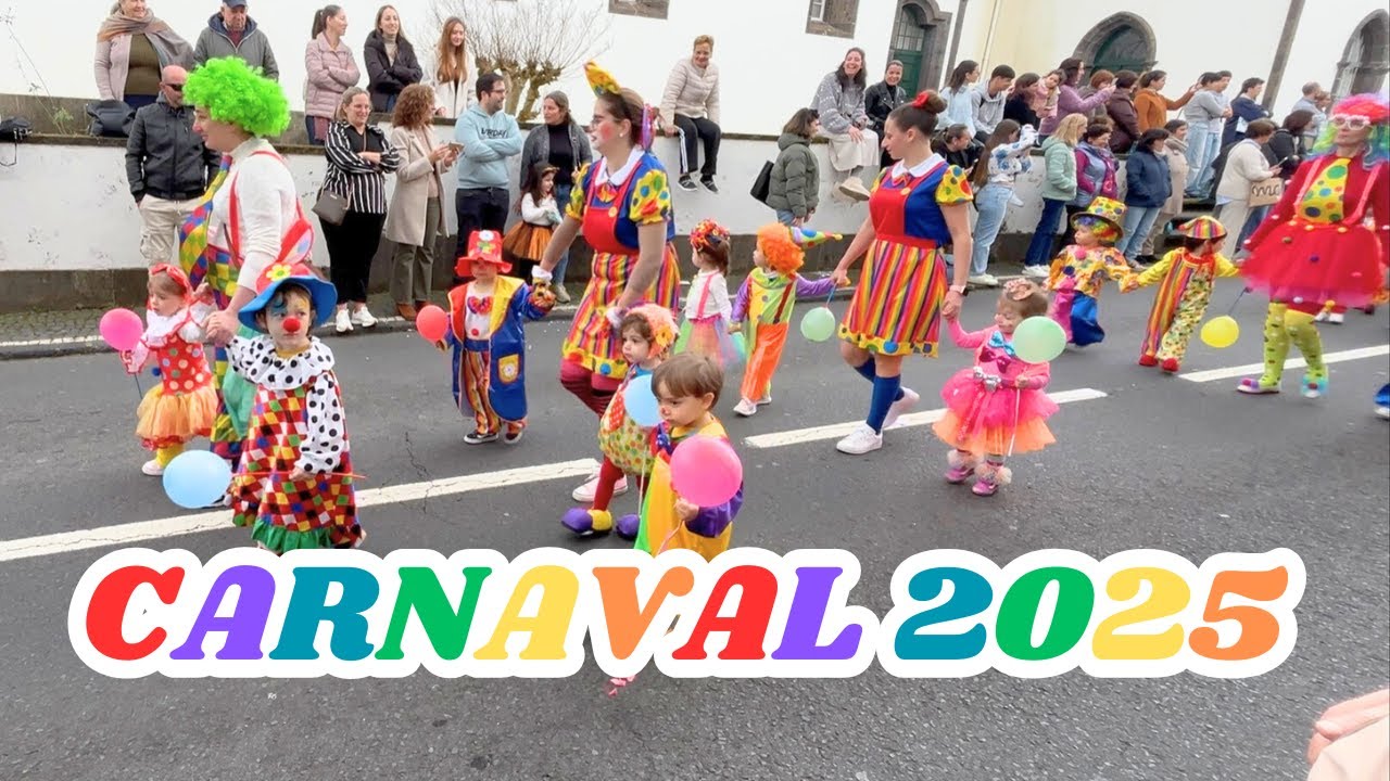Vila Franca do Campo Carnaval 2025 Part 1 | Sao.Miguel, Azores #carnaval #azores #traditional