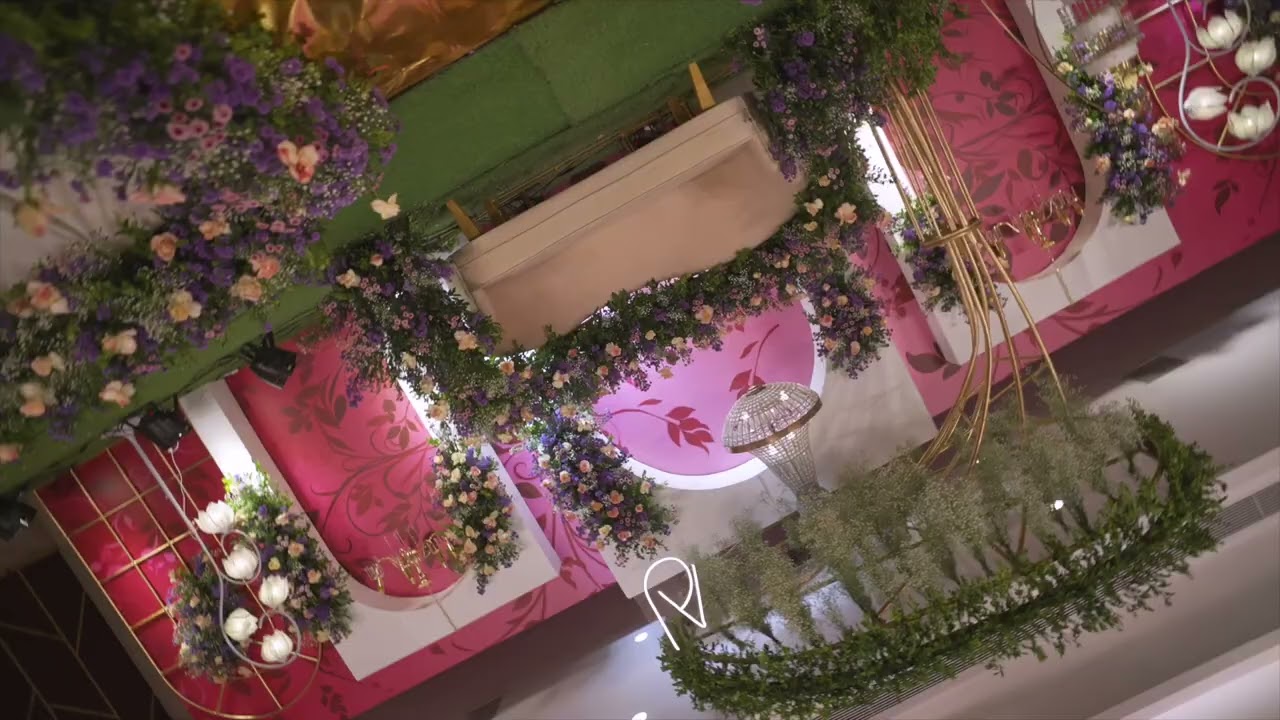 Wedding reception decor in Jenny's residency Coimbatore