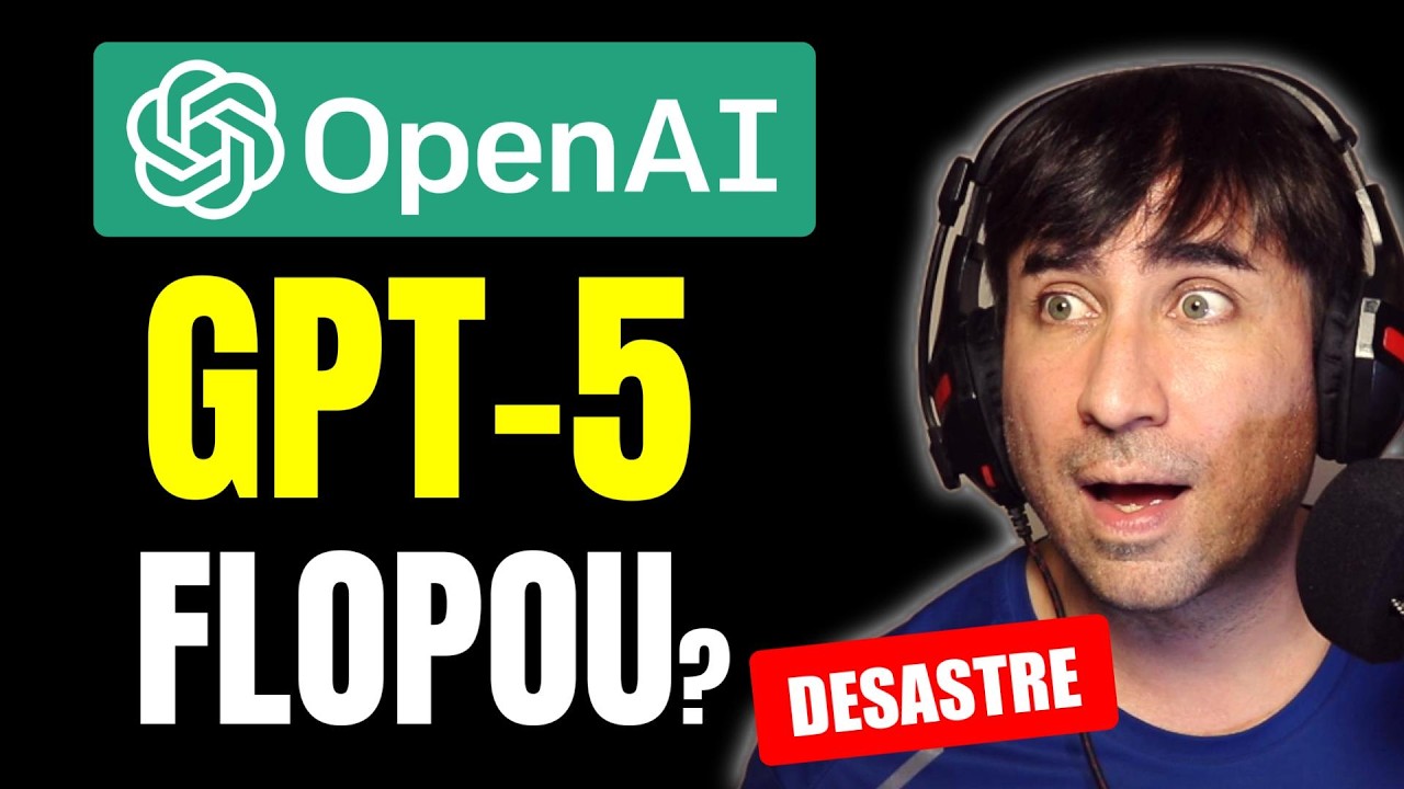 NOVO GPT-5 Flopou? OpenAi Acertou ou Errou No Novo Modelo? Dá Para Confiar em Benchmarks?