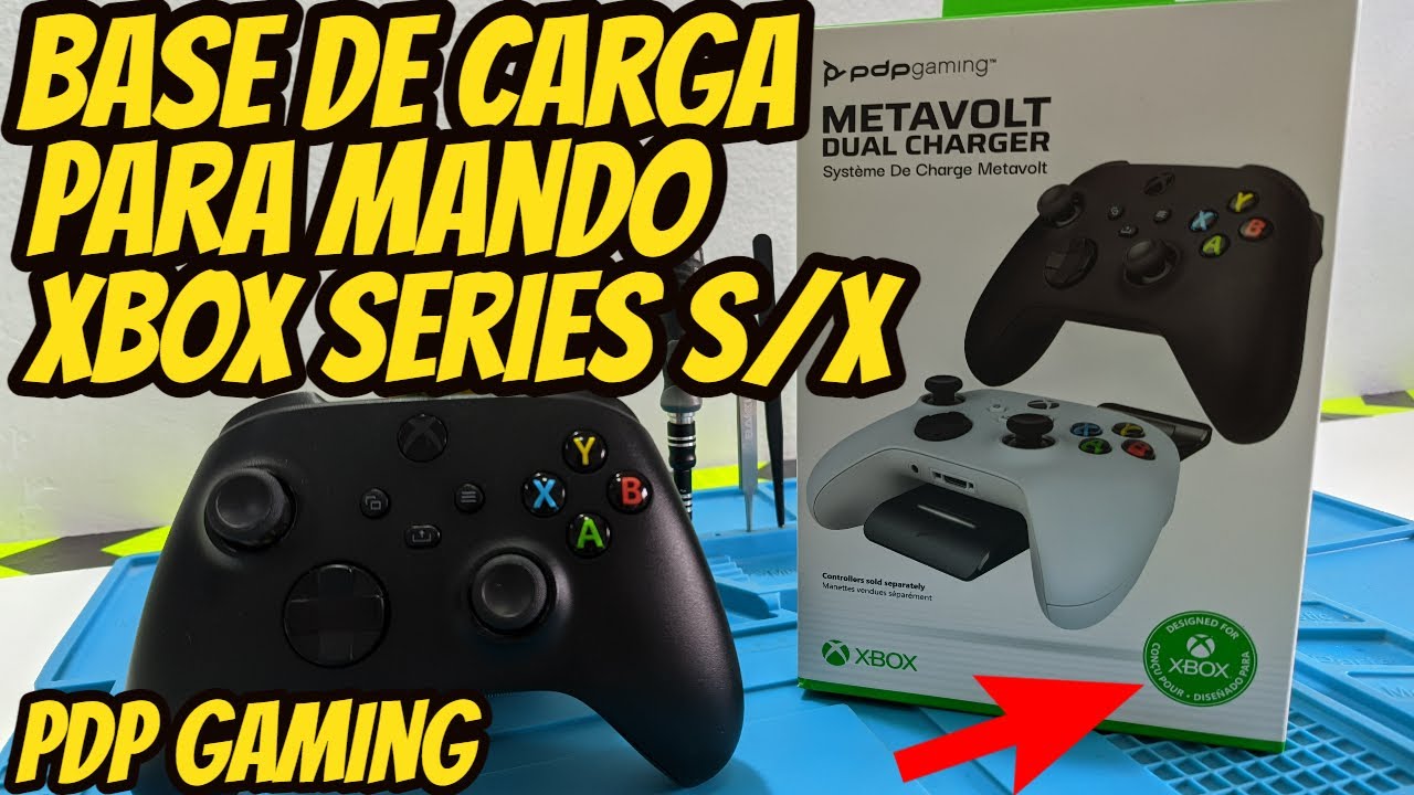 Base de carga PDP Gaming Metavolt Dual Charger // Para Xbox Series S/X y Xbox One / One S