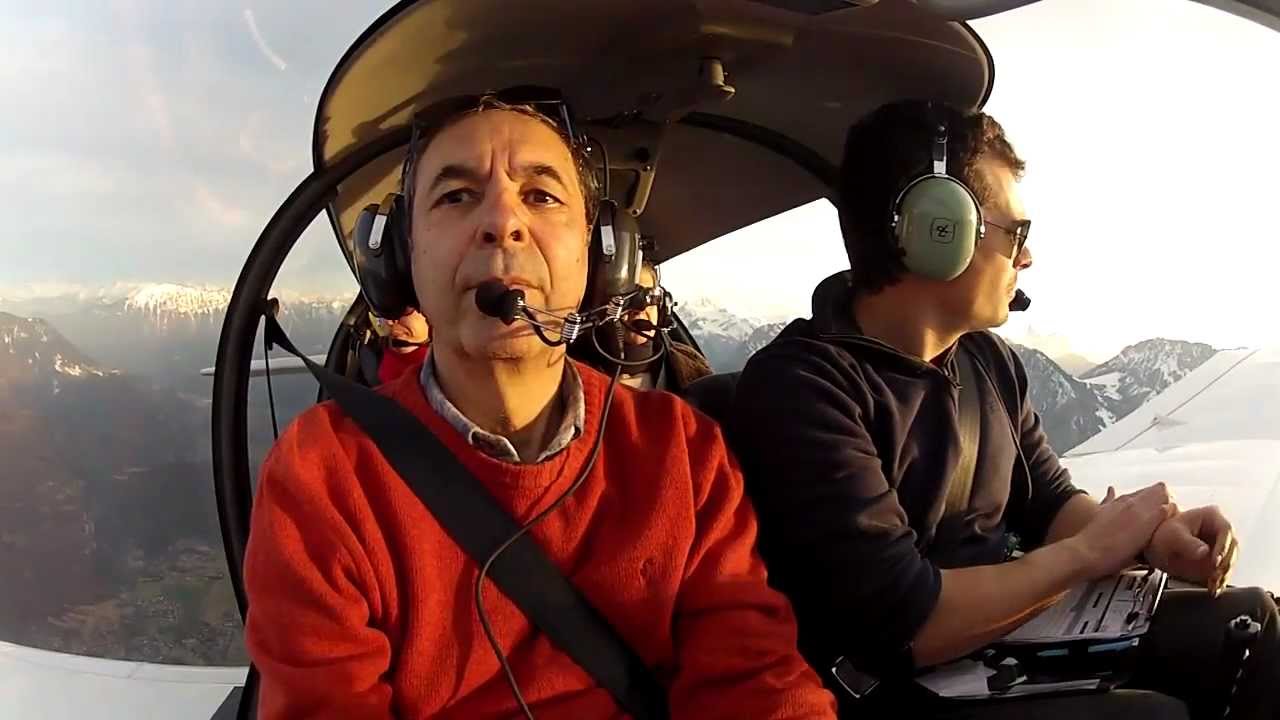 VFR flight near Chambery airport / Baptême de l'air autour des Bauges