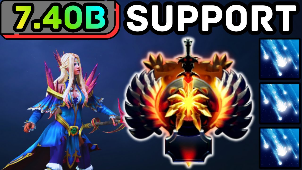 🔥 NEW PATCH 7.40b !!! CRYSTAL MAIDEN HARD SUPPORT MANA FOR EVERYONE | DOTA 2 GAMEPLAY 🔥
