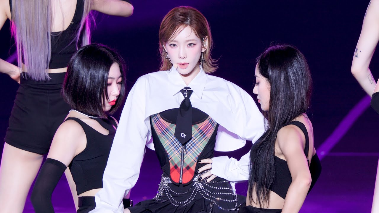 220820 태연 TAEYEON ‘INVU’ 4K 60P 직캠 @SMTOWN 라이브 by DaftTaengk