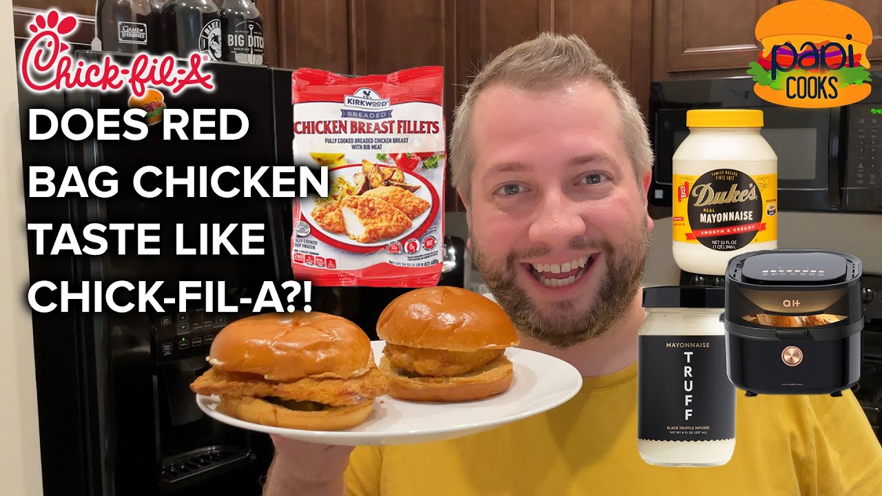 PapiCooks: Does Red Bag Chicken from Aldi REALLY Taste Like Chick-fil-A?!
