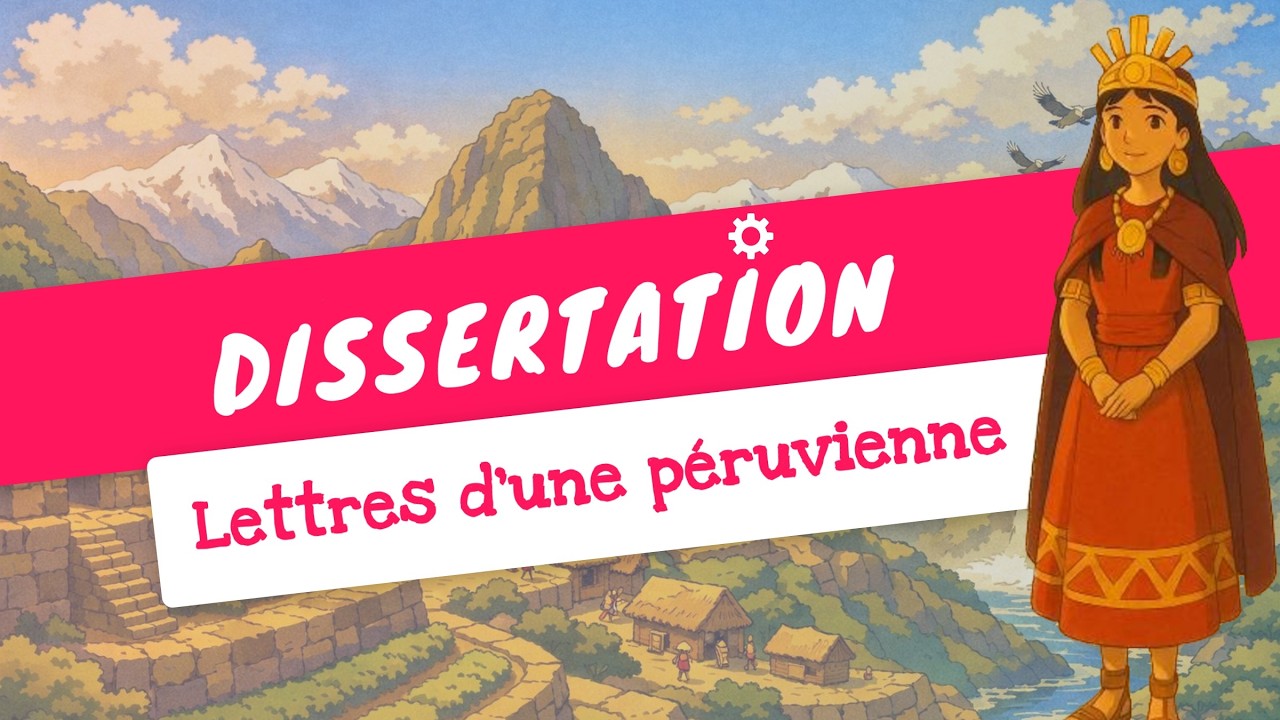 Bac français 2026 – DISSERTATION méthode + exemple (Lettres d’une Péruvienne de Graffigny)