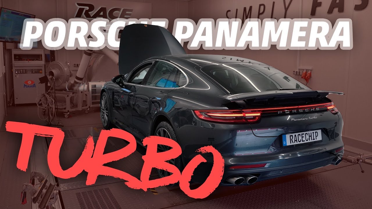 Porsche Panamera Turbo 2019 - RACECHIP TUNE to 650 HP
