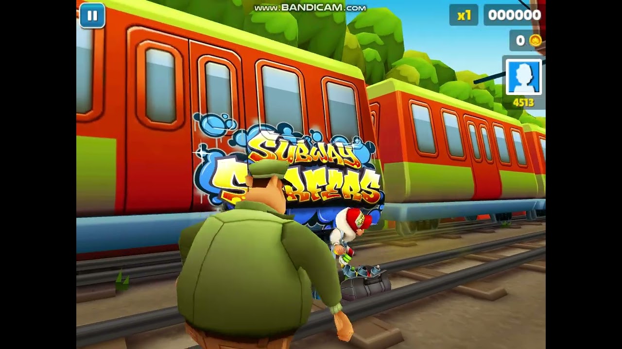 Jugando Subway Surfers