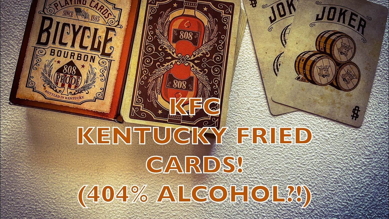Bourbon Playing Cards by Bicycle | Showcase