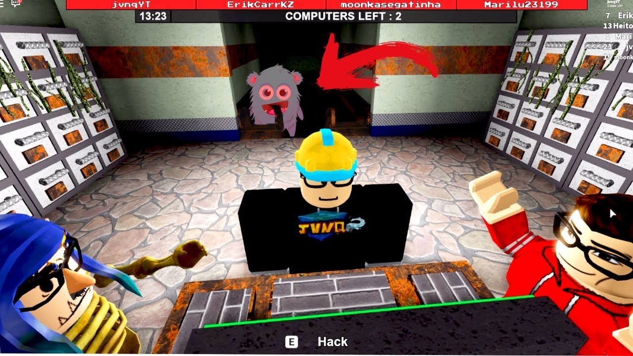 EQUIPE DESUNIDA | ROBLOX FLEE THE FACILITY