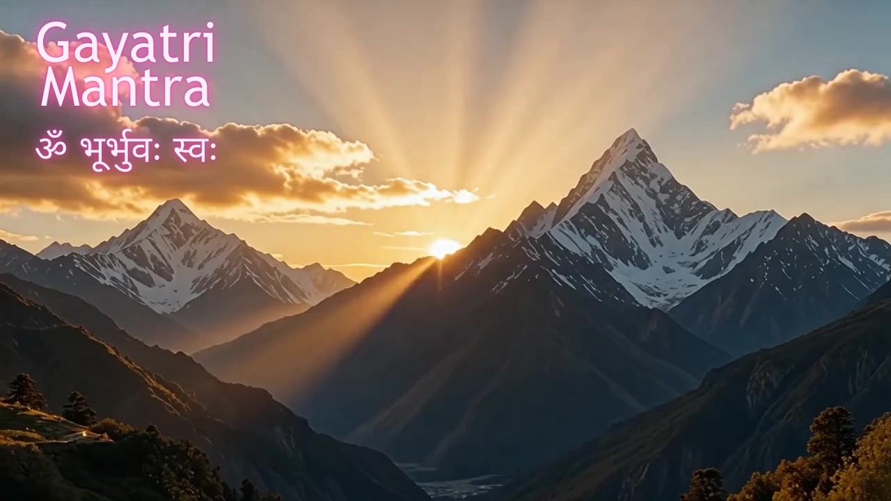 ॐ भूर्भुवः स्वः | Gayatri Mantra | शांति, बुद्धि और सकारात्मक ऊर्जा के लिए दिव्य मंत्र