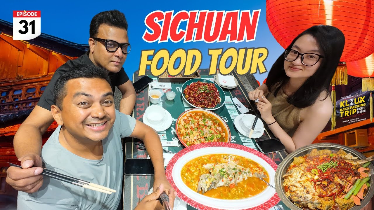 EP #31 Sichuan Food Tour in Chengdu | Extreme Spicy Chinese Food | ഒരു ചൈനീസ്‌ ഫുഡ്‌ ടൂർ 🌶️🌶️