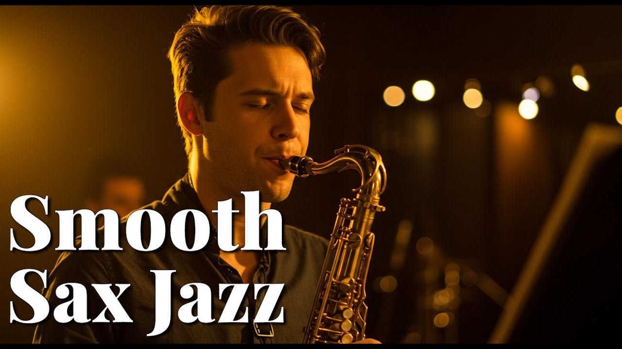 Romantic Smooth Saxophone Jazz Nights – Chill Cozy Music for Deep Sleep and Coffee Relaxation