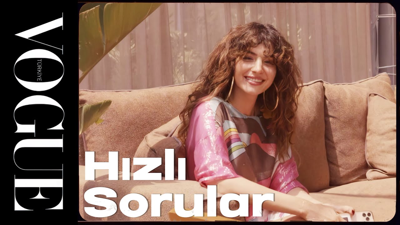 Melisa Aslı Pamuk ile Hızlı Sorular | Vogue Türkiye